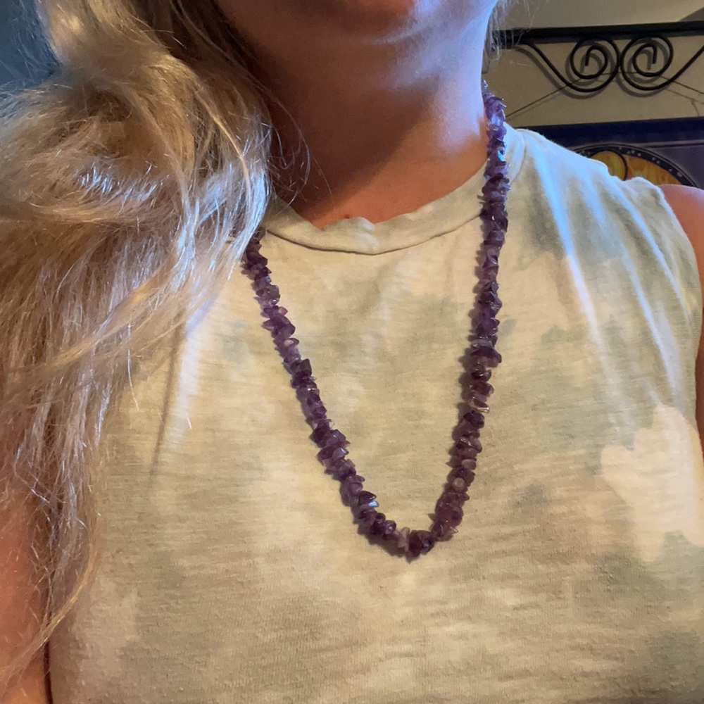 Genuine Amethyst Necklace